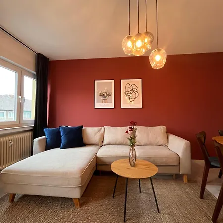 Neues 3-zimmer-city-apartment In Mit Espresso, Arbeitsplatz Und Parkplatz 比勒费尔德