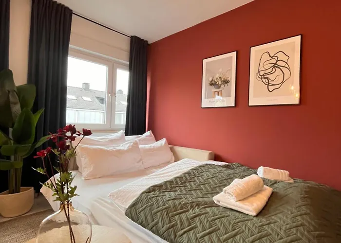 Neues 3-zimmer-city-apartment In Mit Espresso, Arbeitsplatz Und öpnv Vor Der Tür Apartamento Bielefeld